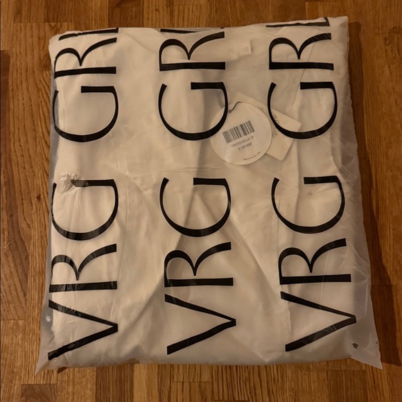 VRG GRL- Black and Cream Dress With Black and Silver Sheer Sequins-NWT Unopened - Picture 5 of 5